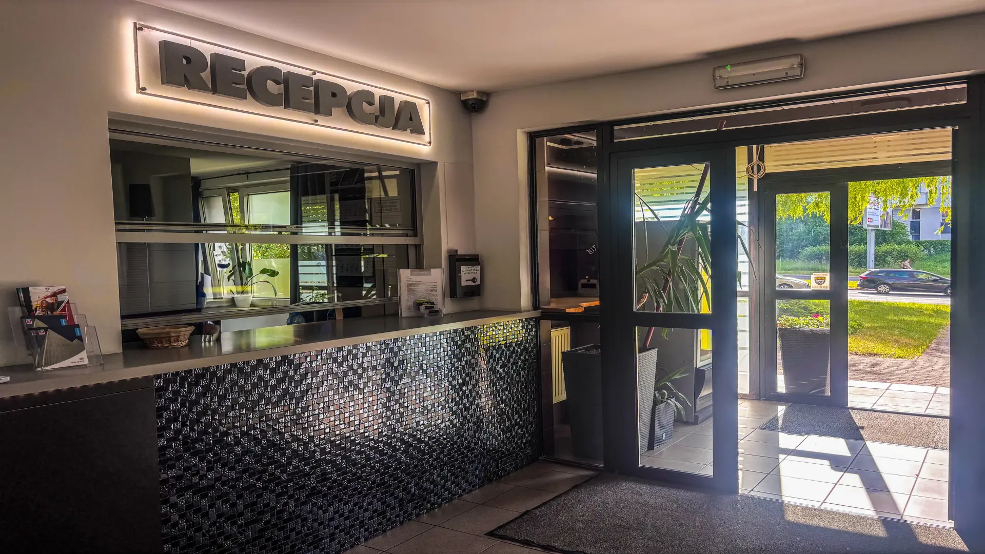 City Hostel recepcja